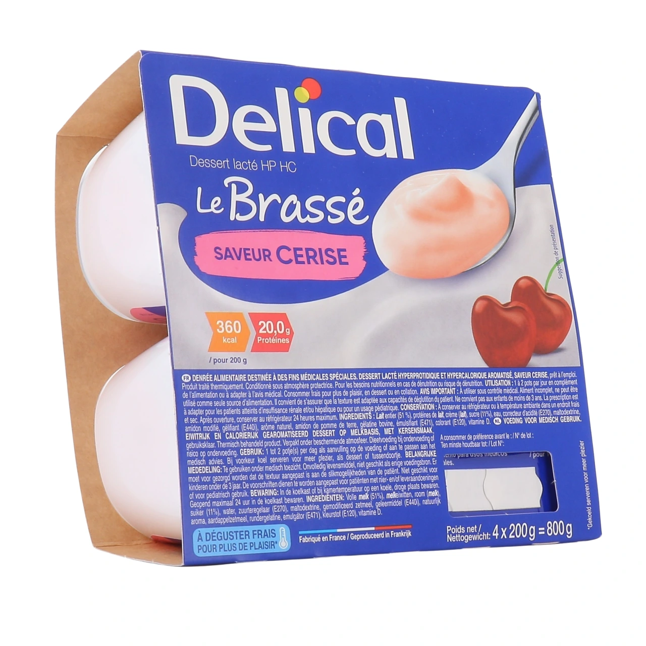 Delical Dessert Lacté HP HC Le Brassé - Delical