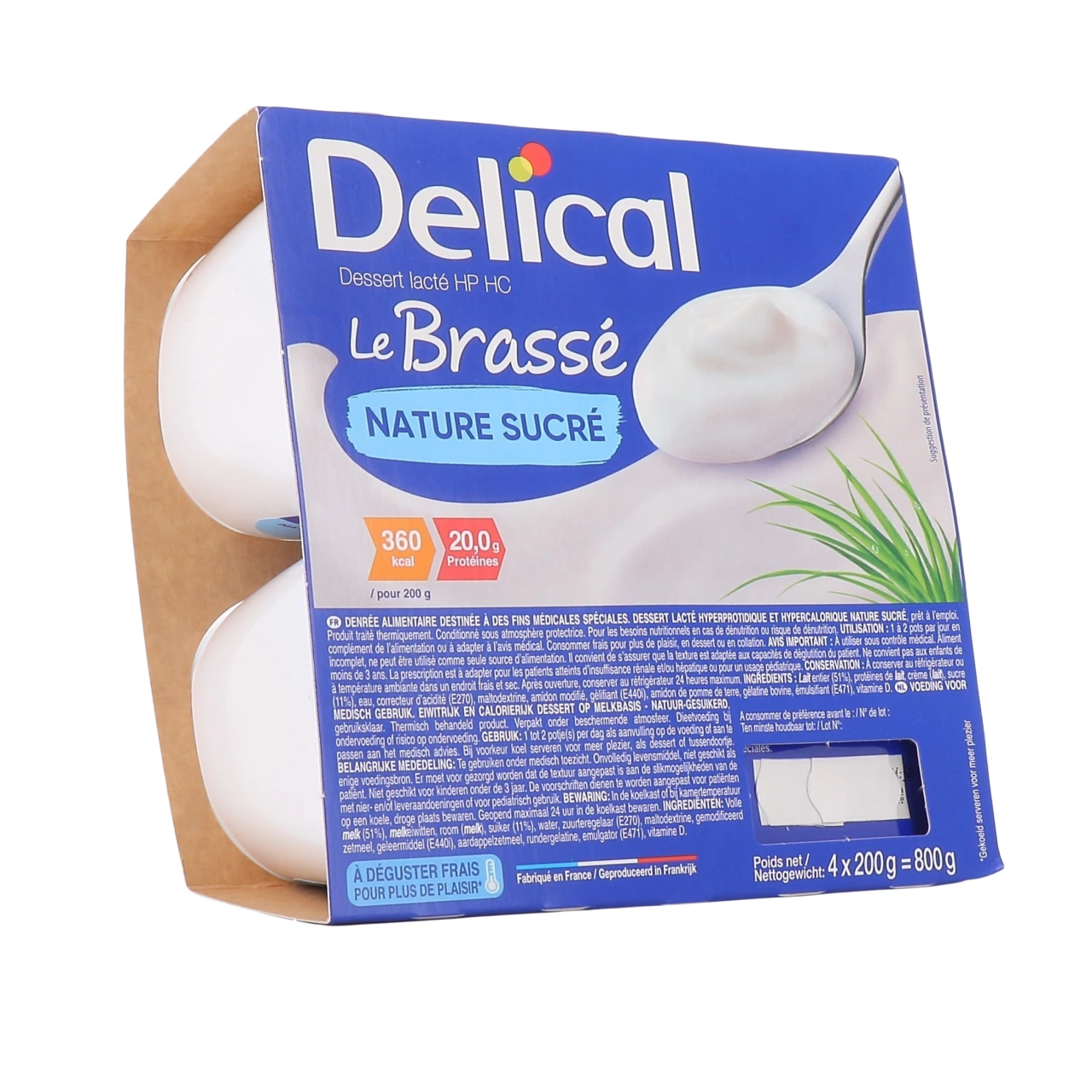 Delical Dessert Lacté HP HC Le Brassé - Vue 8
