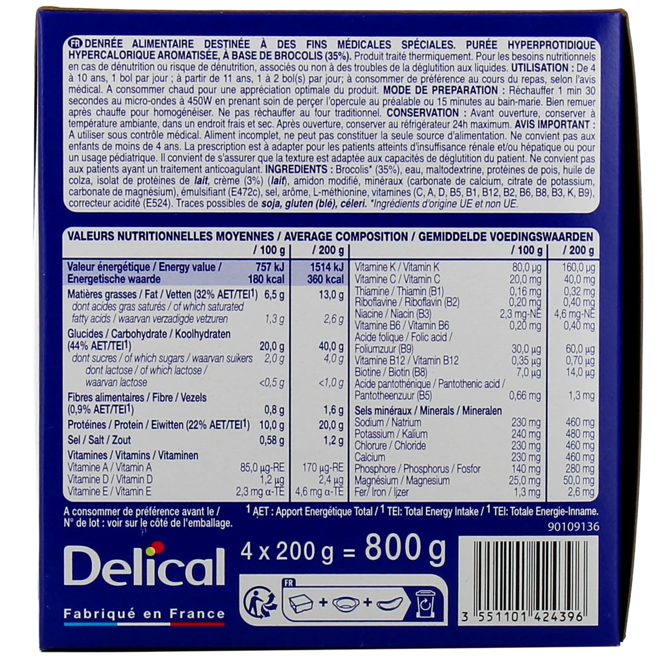 Delical Purée HP HC - Vue 3