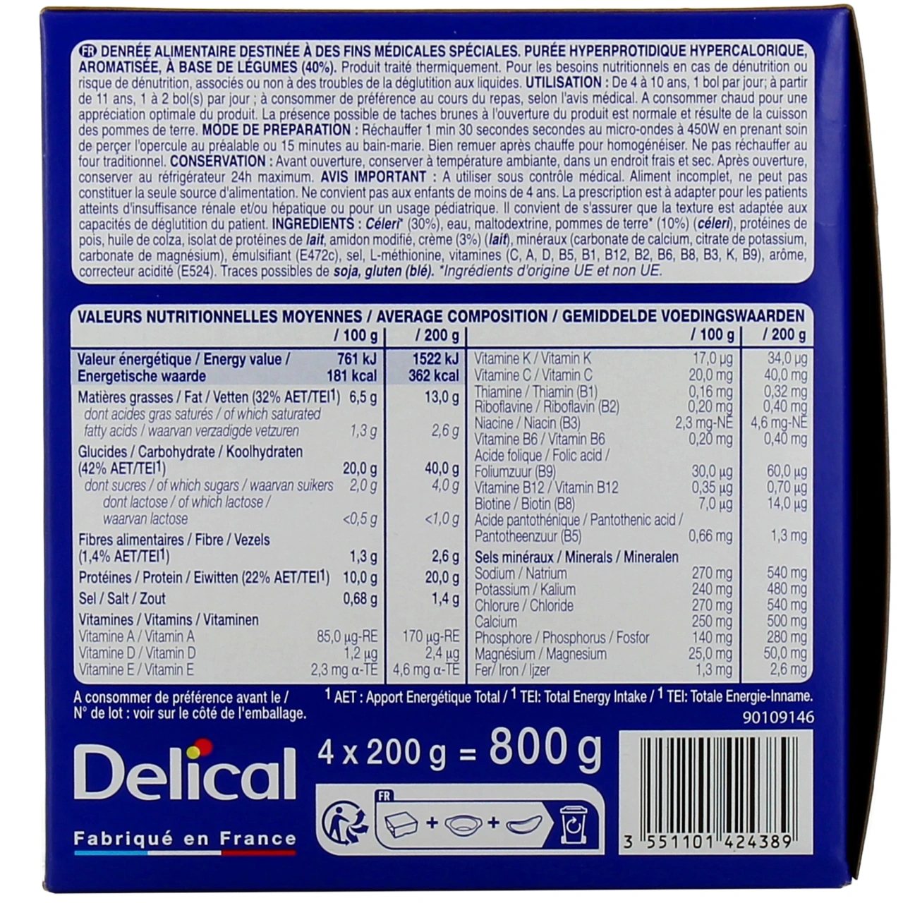 Delical Purée HP HC - Vue 7