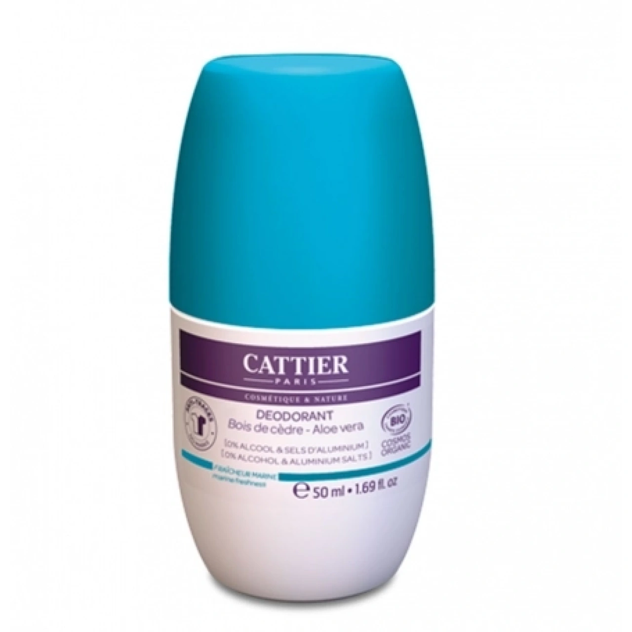 Cattier Déodorant Roll-On 24h Bio - Vue 12