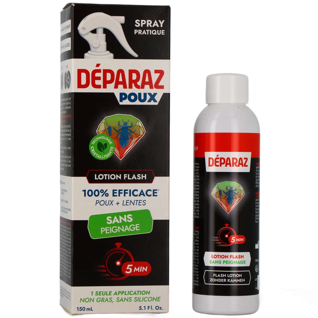 Deparaz Lotion Anti-Poux - Vue 2