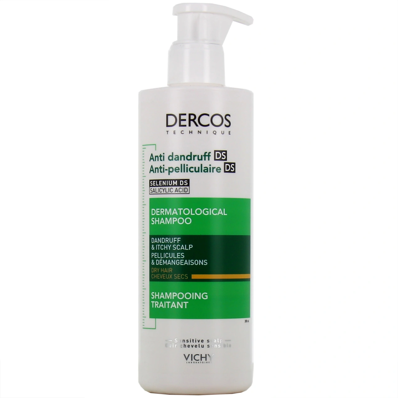 Dercos Shampooing Anti-Pelliculaire Traitant Cheveux Secs - Vue 4