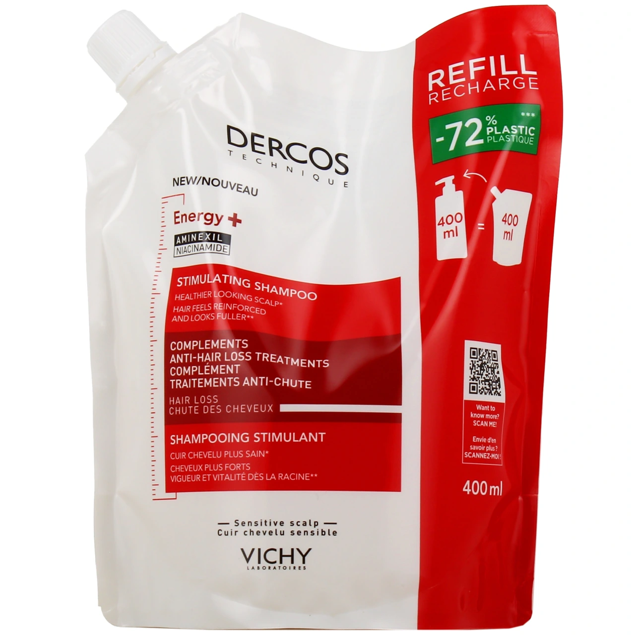 Dercos Energy+ Shampooing Stimulant - Vue 7