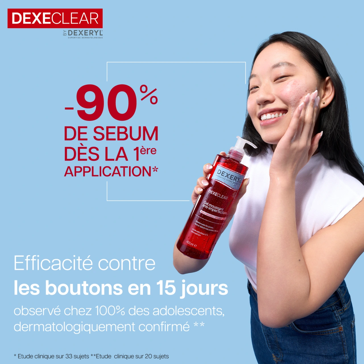 Dexeclear Gel Moussant Anti-Imperfections - Vue 2