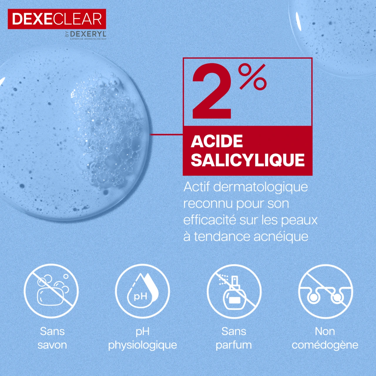 Dexeclear Gel Moussant Anti-Imperfections - Vue 14