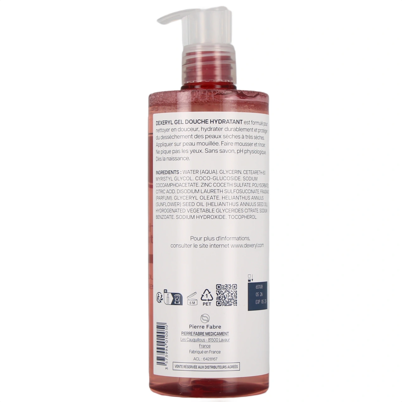 Dexeryl Gel Douche Hydratant - Vue 8