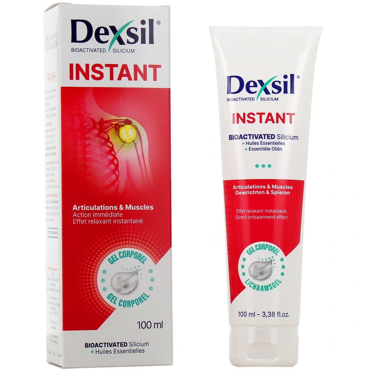Dexsil Instant Gel Corporel Articulations & Muscles - Biotechnie