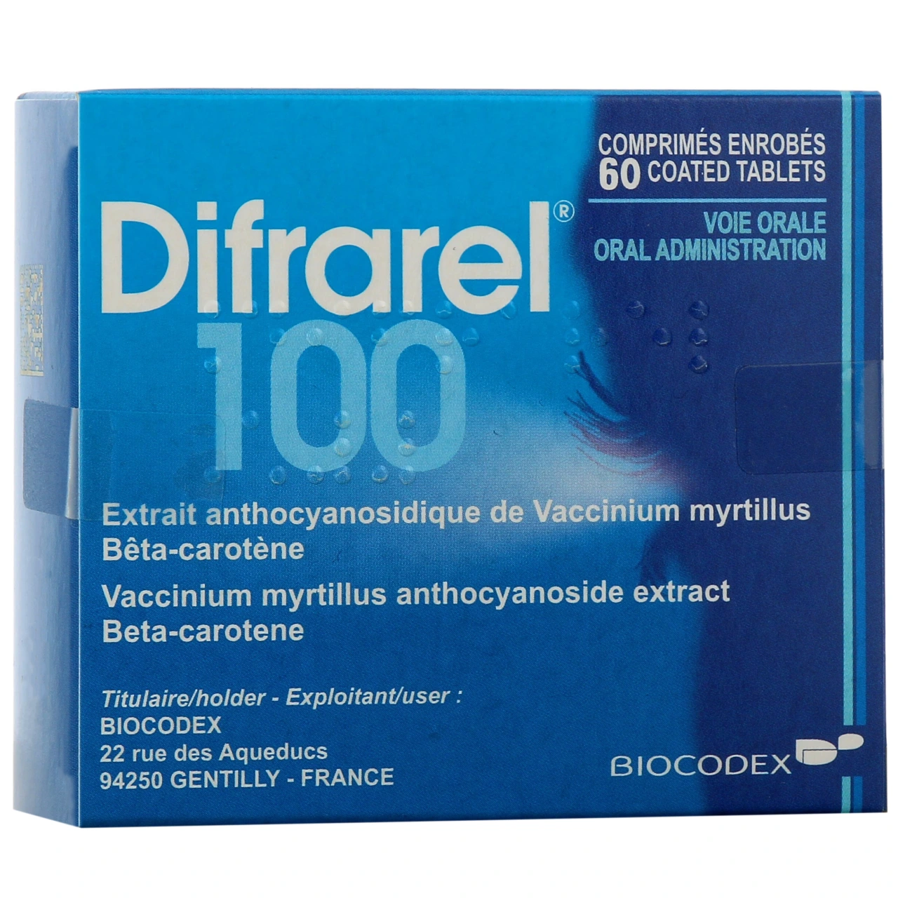 Difrarel 100 mg - Biocodex