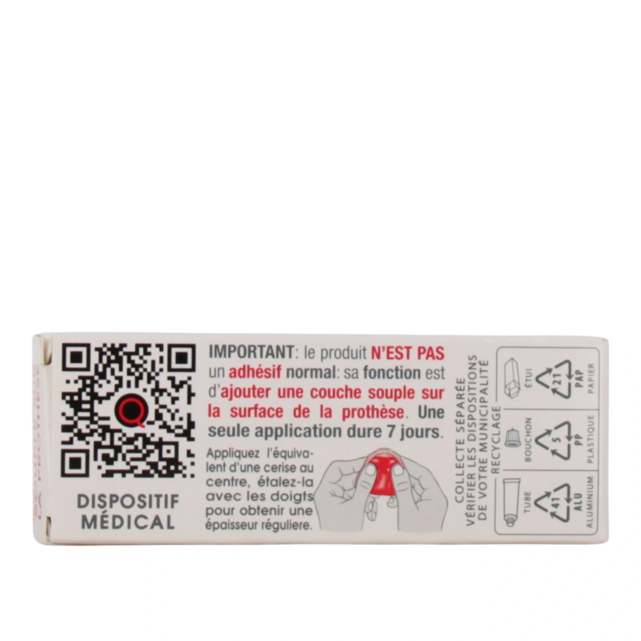 Dinabase 7 Gel Fixatif Appareil Dentaire - Vue 2
