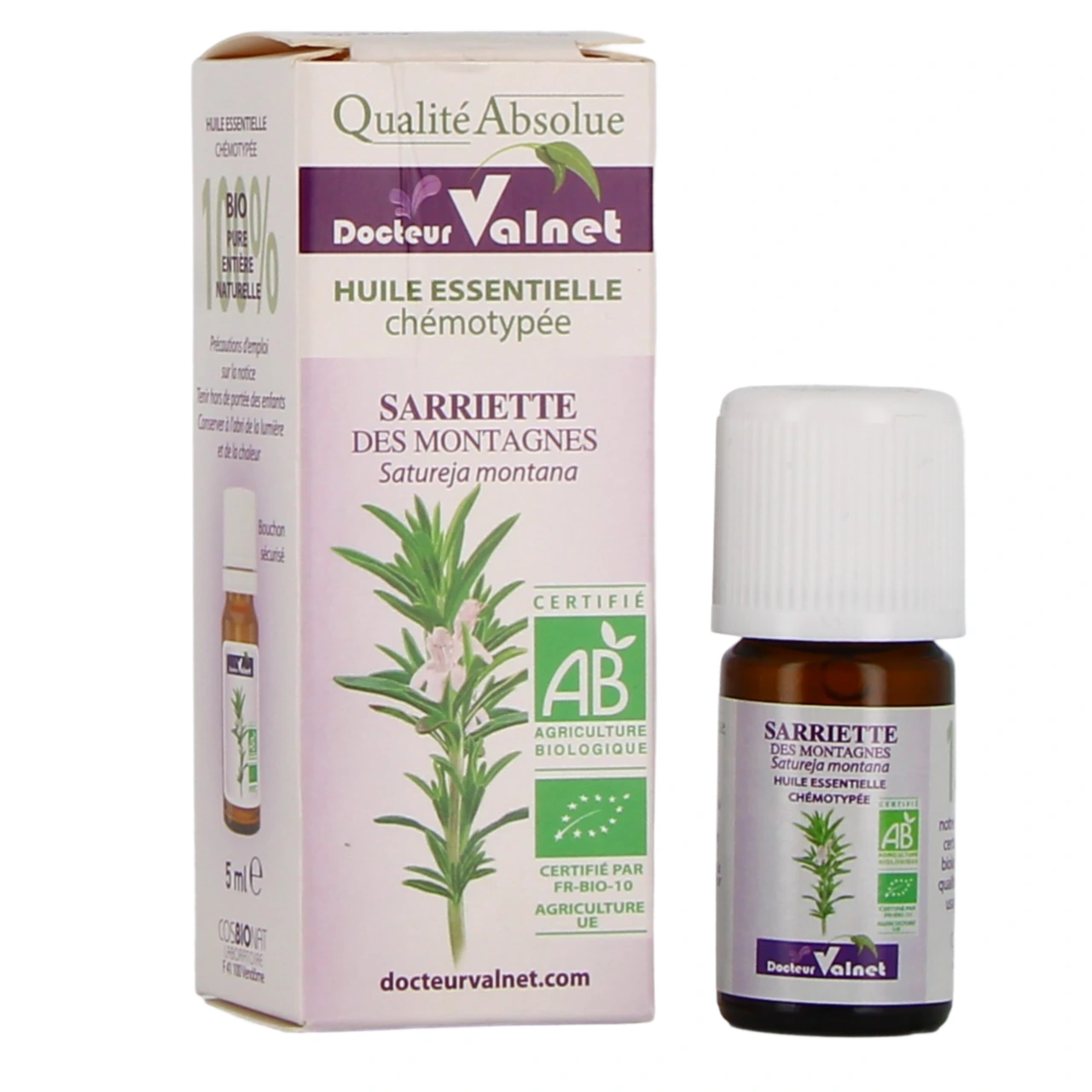 Docteur Valnet Huile Essentielle Sarriette des Montagnes - Docteur Valnet