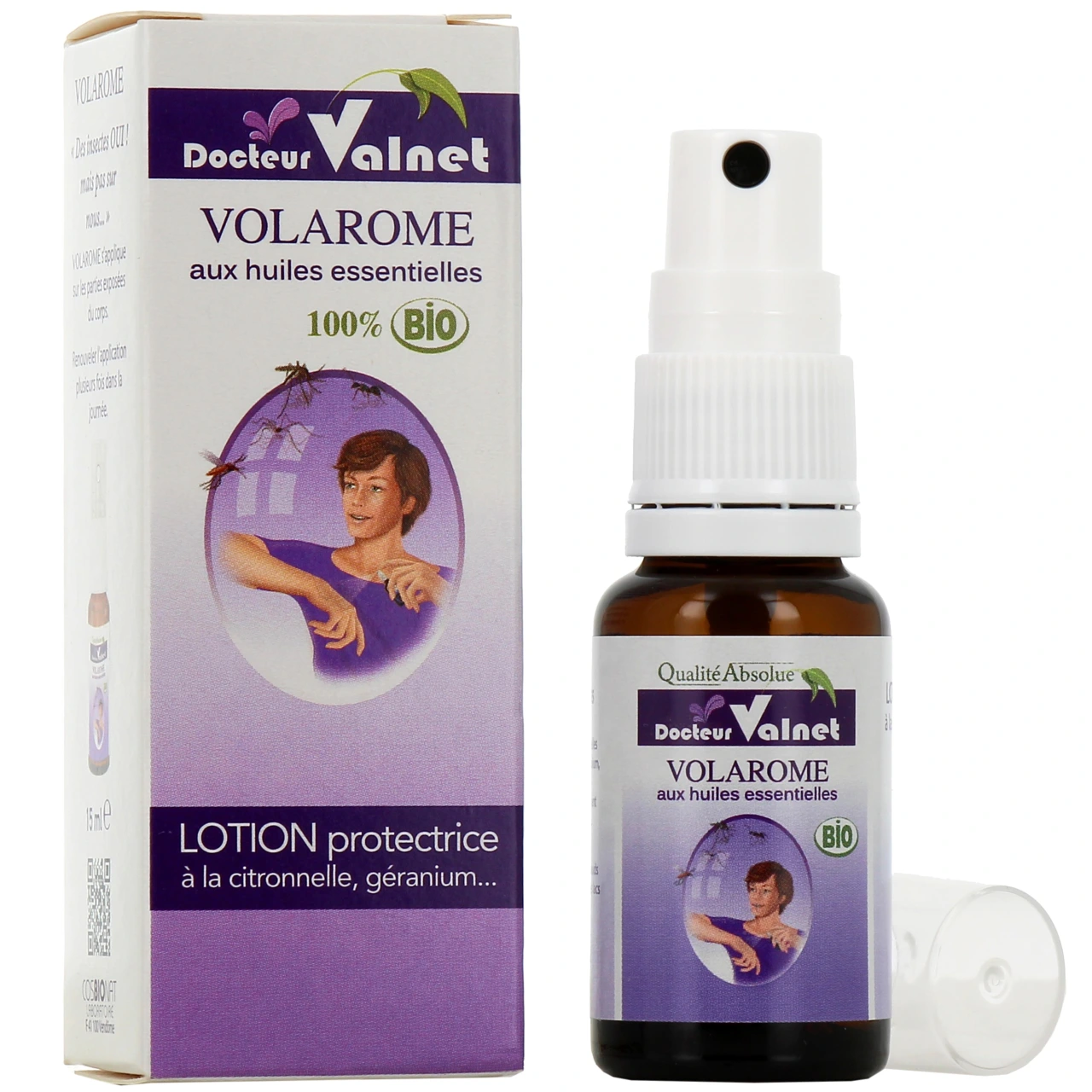 Docteur Valnet Volarome Lotion Protectrice à la Citronnelle Bio - Vue 10