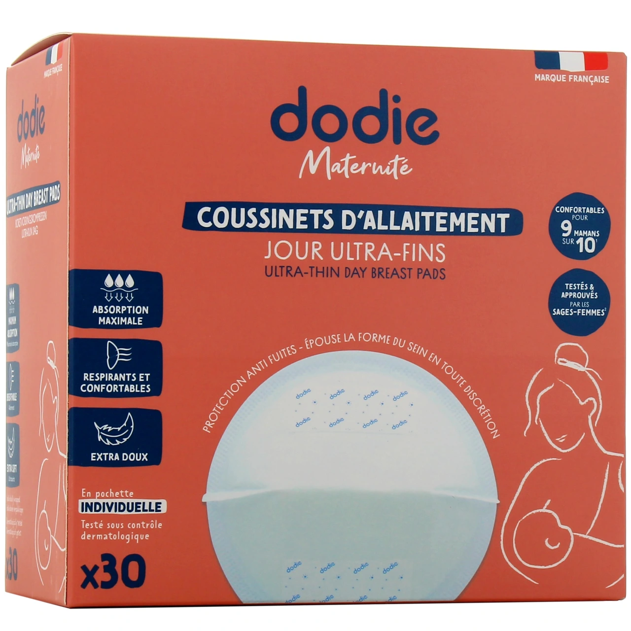 Dodie Coussinets d'allaitement - Vue 4