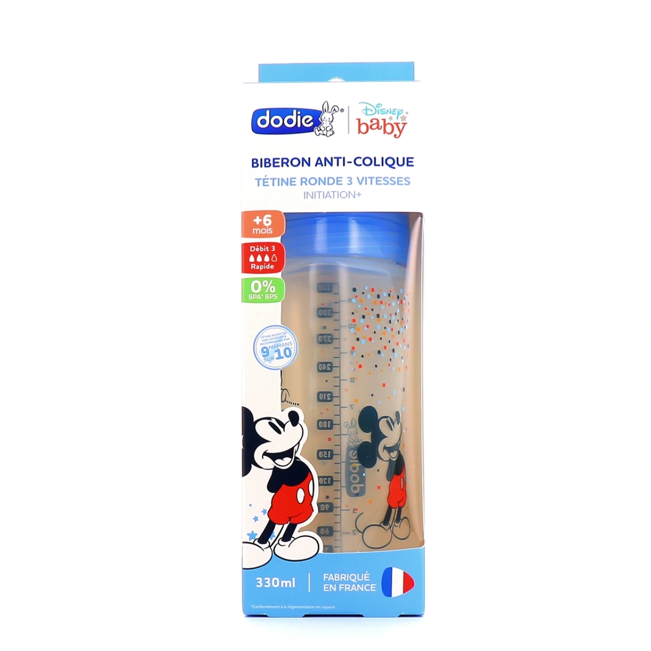 Dodie Biberon Anti-Colique Tétine Ronde - Vue 4
