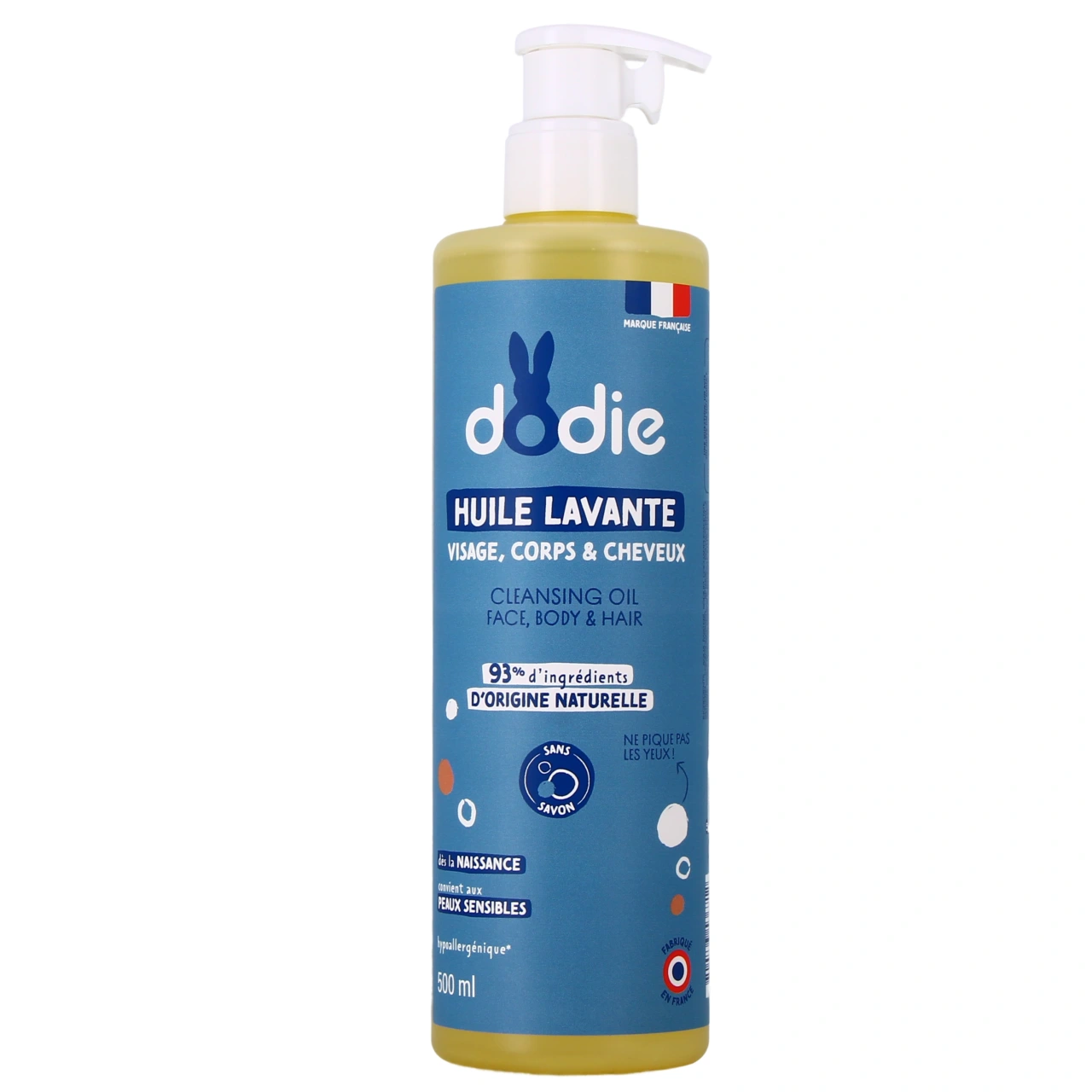 Dodie Huile lavante 3 en 1 visage, corps et cheveux - Dodie