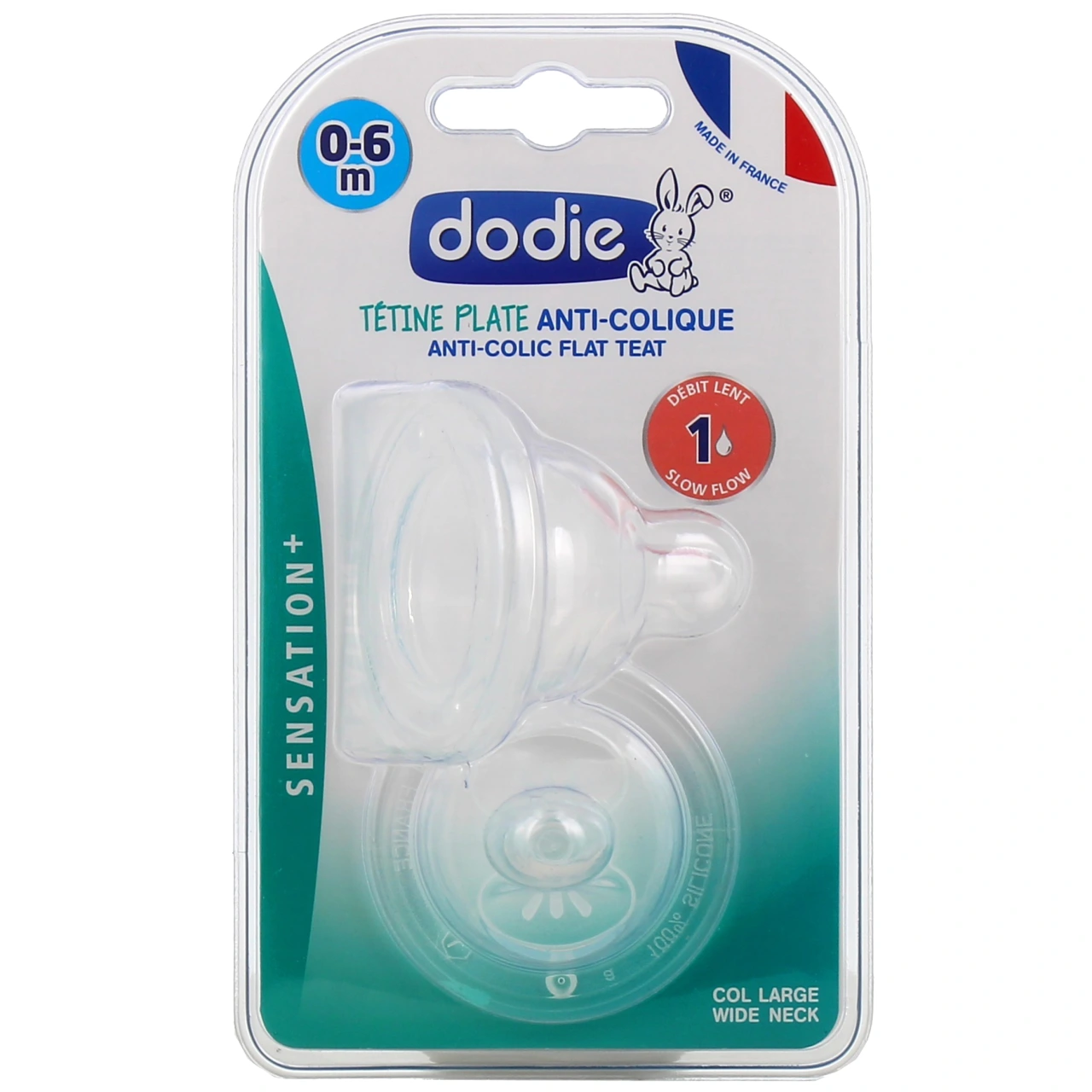 Dodie Sensation+ Tétine Plate Anti-Colique - Vue 4