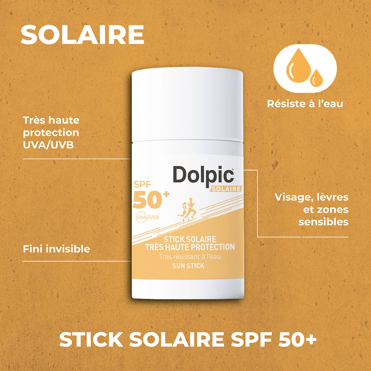 Dolpic Stick Solaire SPF50+ - Vue 4