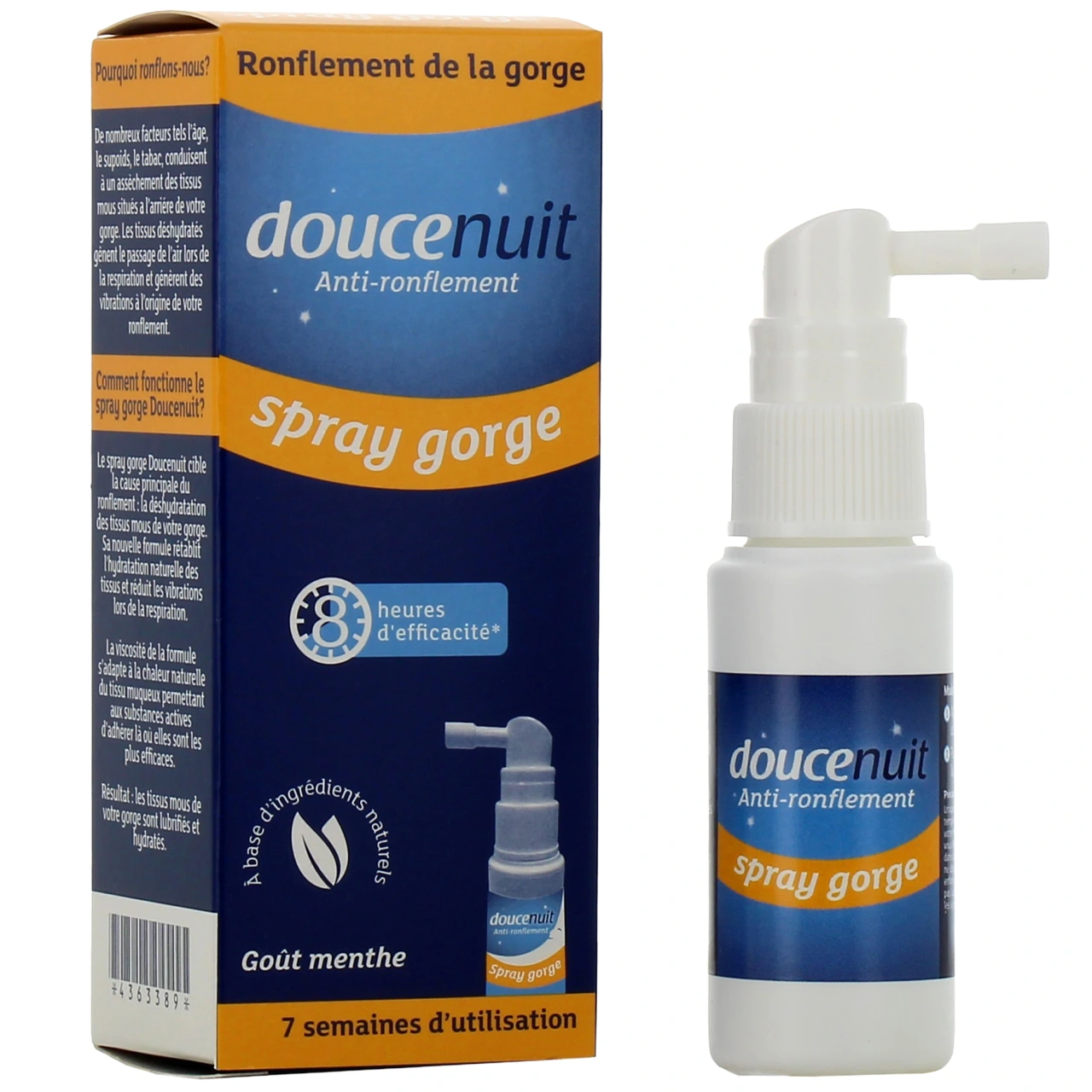 Douce Nuit Spray Gorge Anti-ronflement - Pharmup