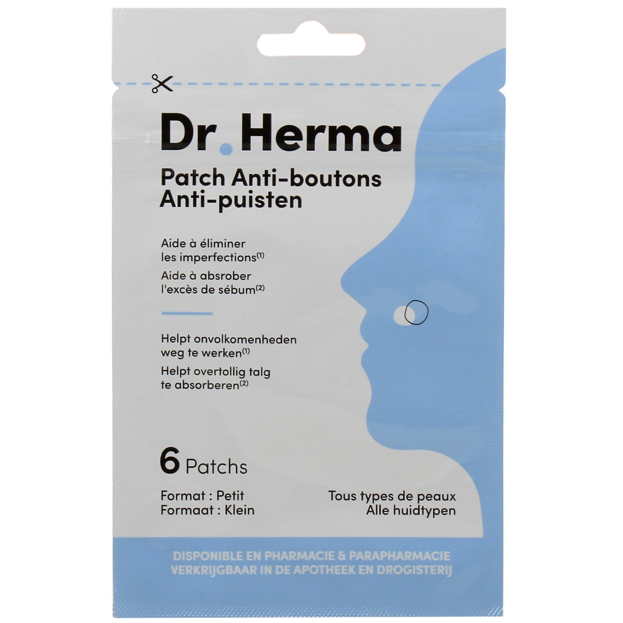Dr Herma Patch Anti-Boutons - Vue 4