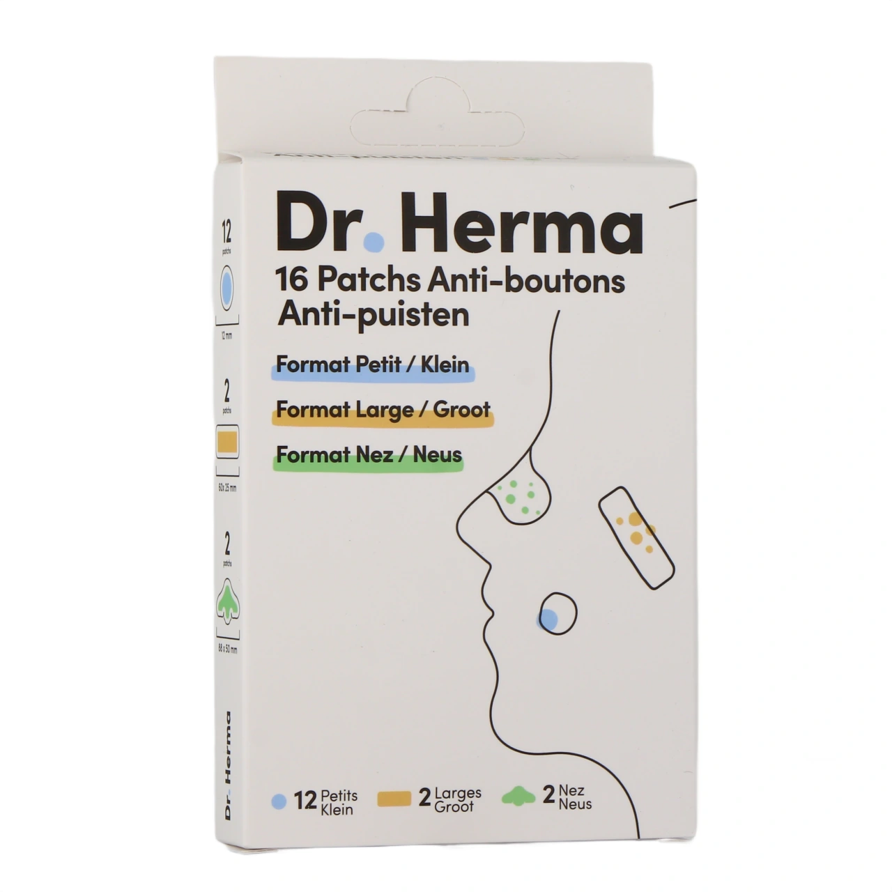 Dr Herma Patch Anti-Boutons - Vue 4