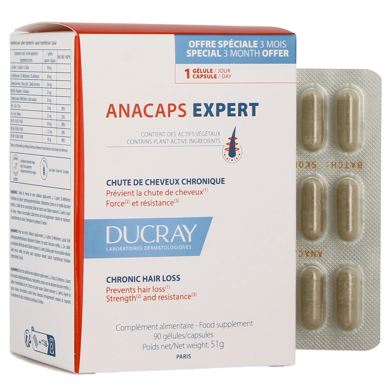 Ducray Anacaps Expert - Vue 4