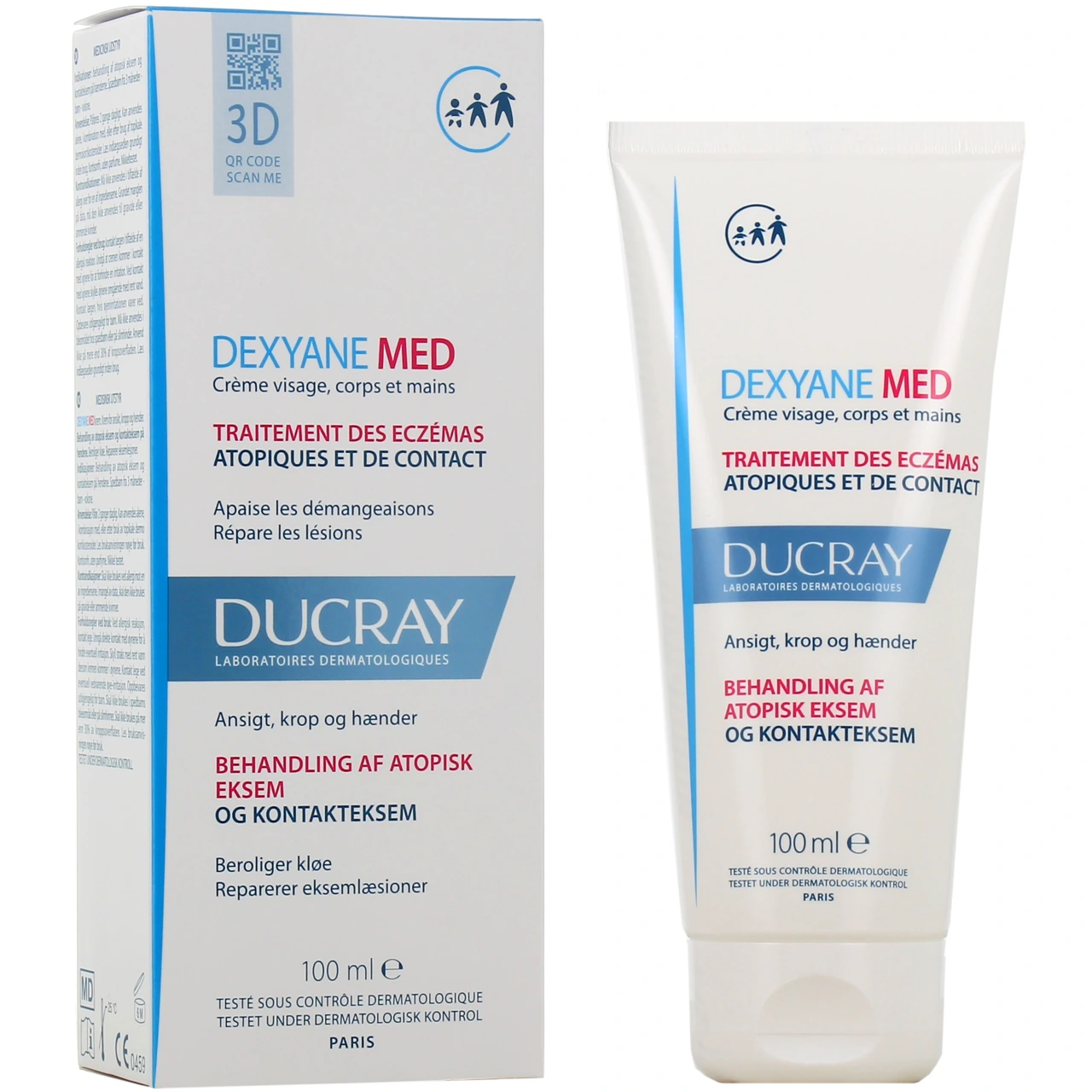 Ducray Dexyane MeD Crème Réparatrice Apaisante - Vue 2