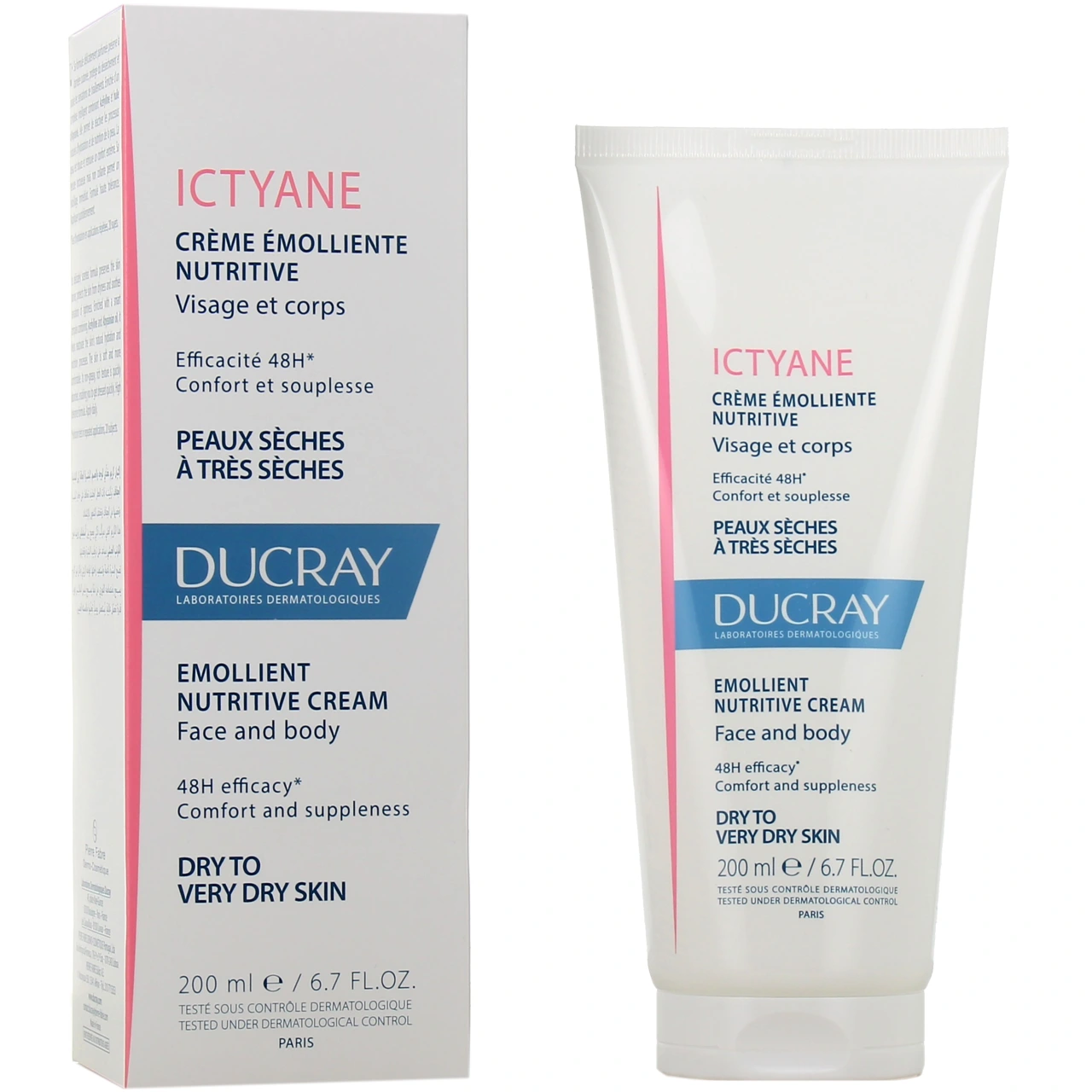 Ducray Ictyane Crème Emolliente Corps - Ictyane