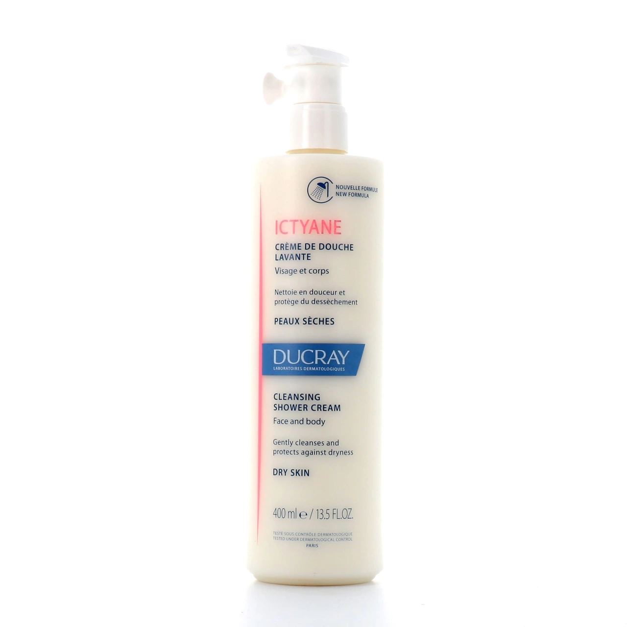 Ducray Ictyane Crème de Douche Lavante - Vue 2