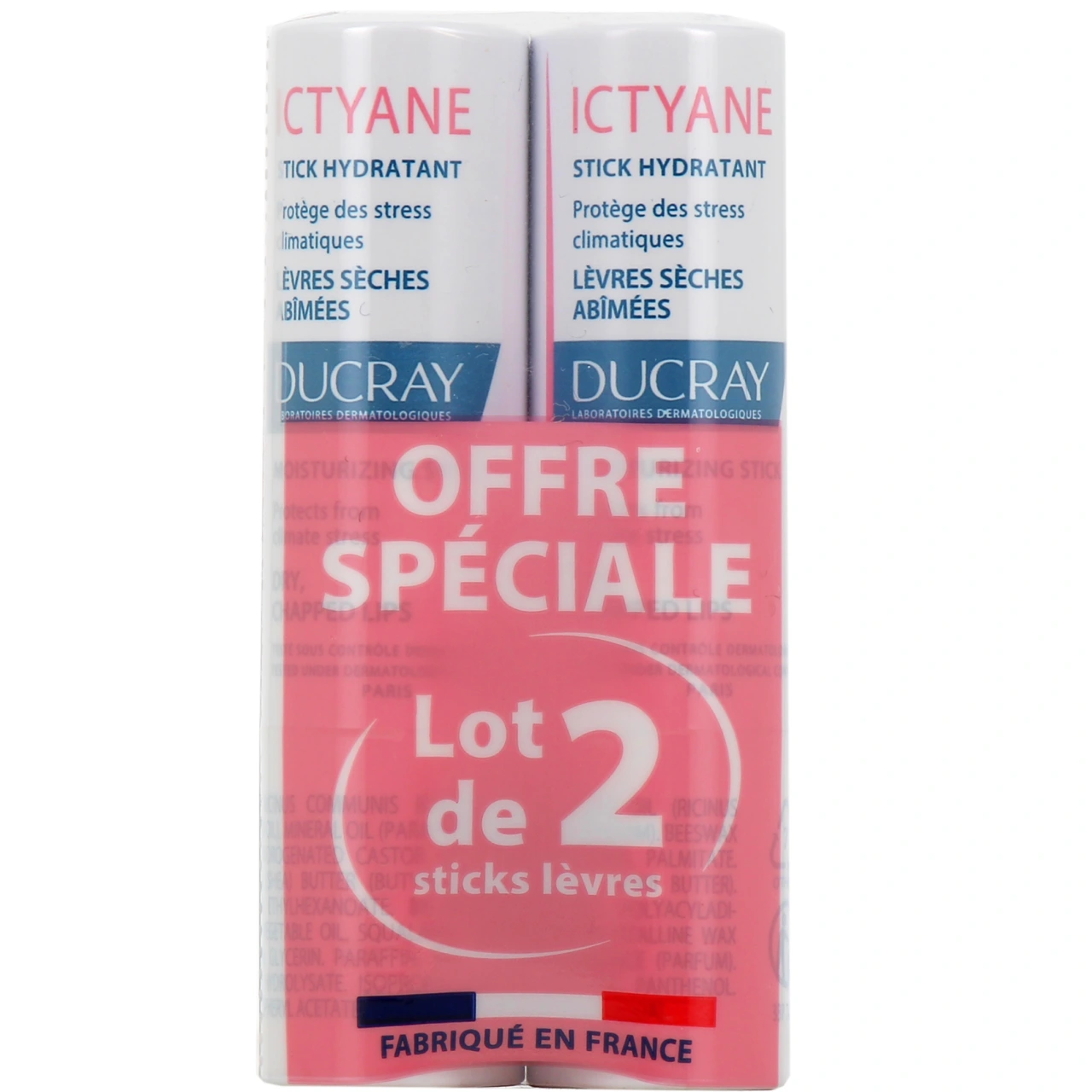 Ducray Ictyane Stick Lèvres Hydratant - Vue 3