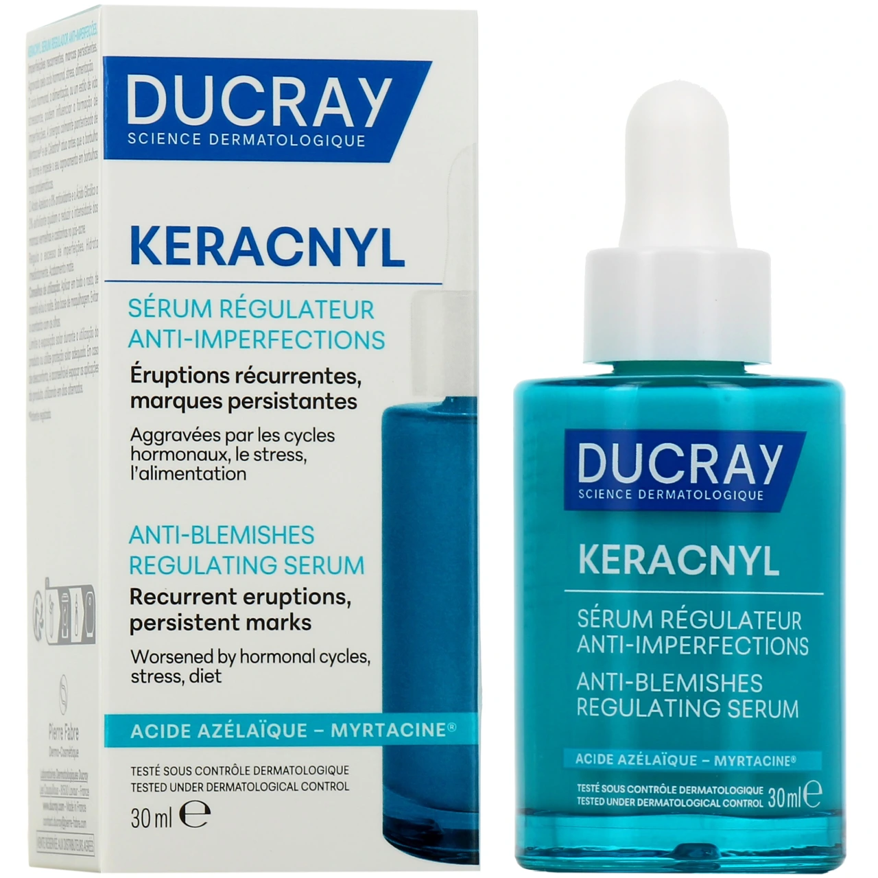 Ducray Keracnyl Sérum Régulateur Anti-Imperfections - Keracnyl