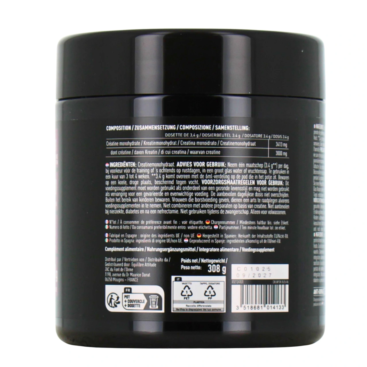 Eafit Pure Créatine Efforts Intenses - Vue 8