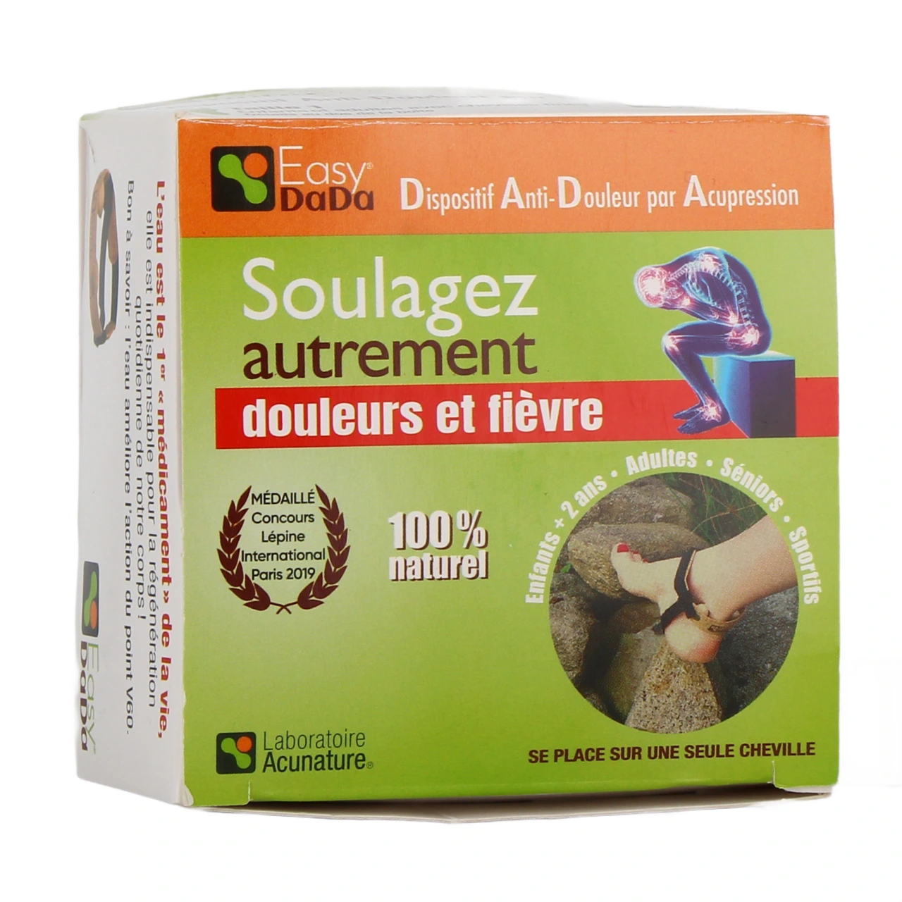 Easy DaDa Bracelet anti-douleur d'acupression - Acunature