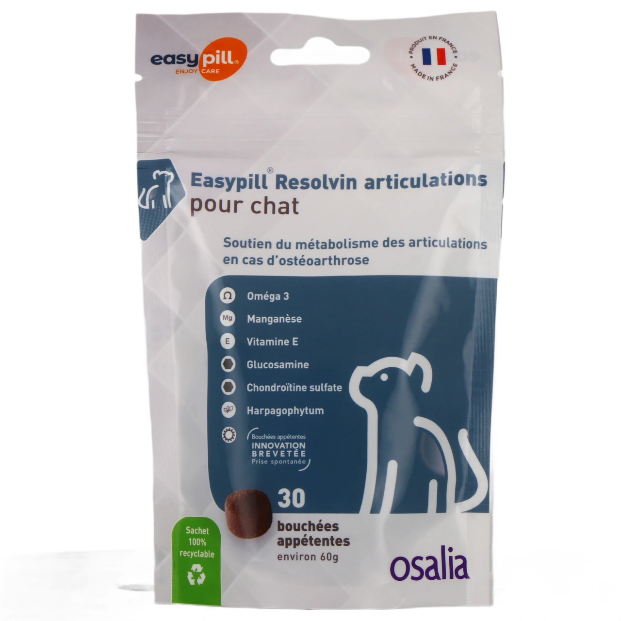 Easypill Resolvin Articulations pour Chat - Osalia