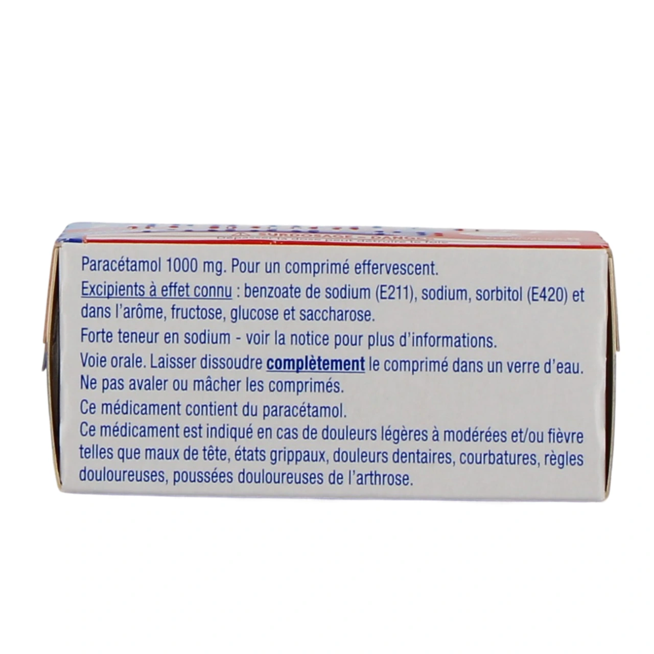 Efferalgan 1000mg - Vue 3