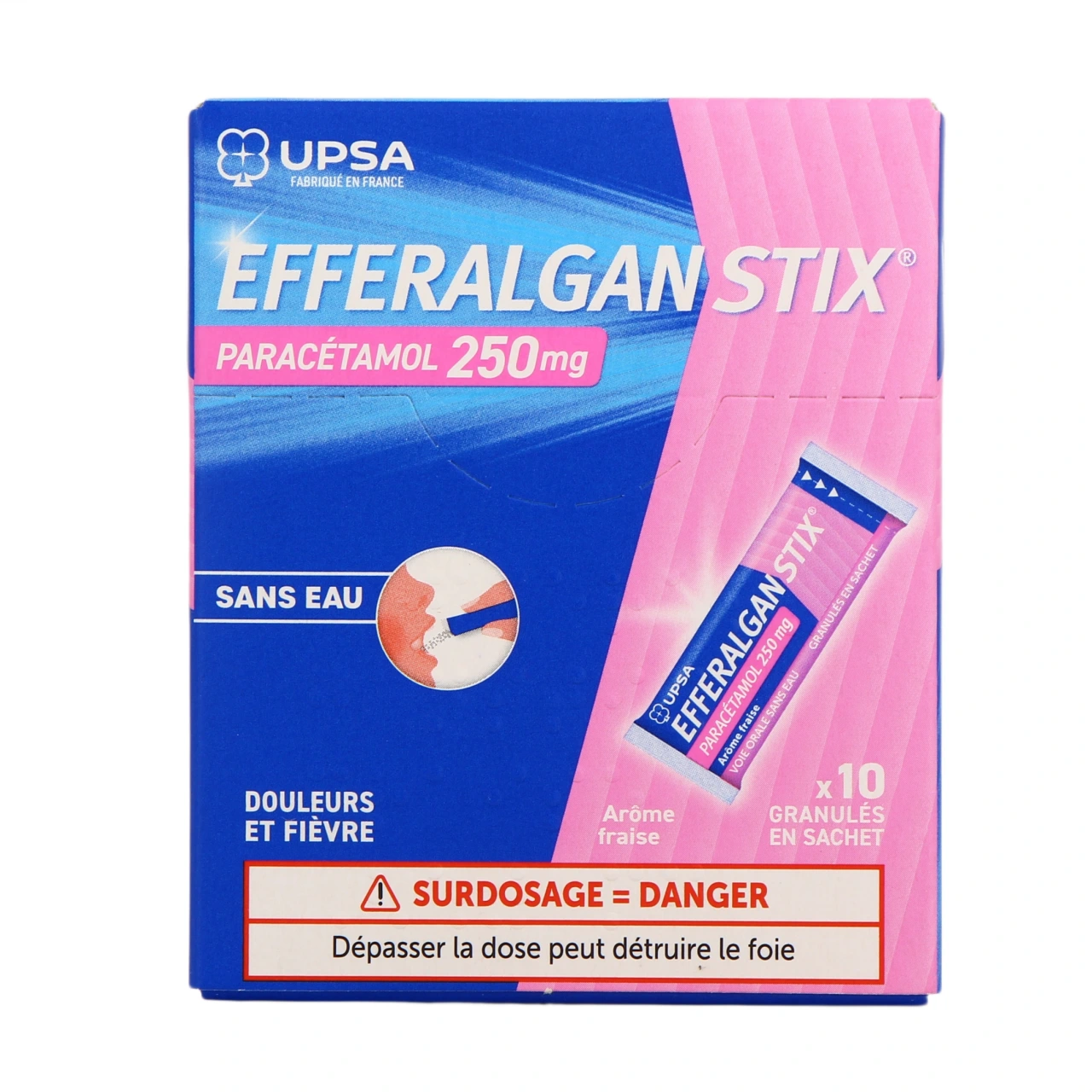 Efferalgan 250 mg - Vue 2