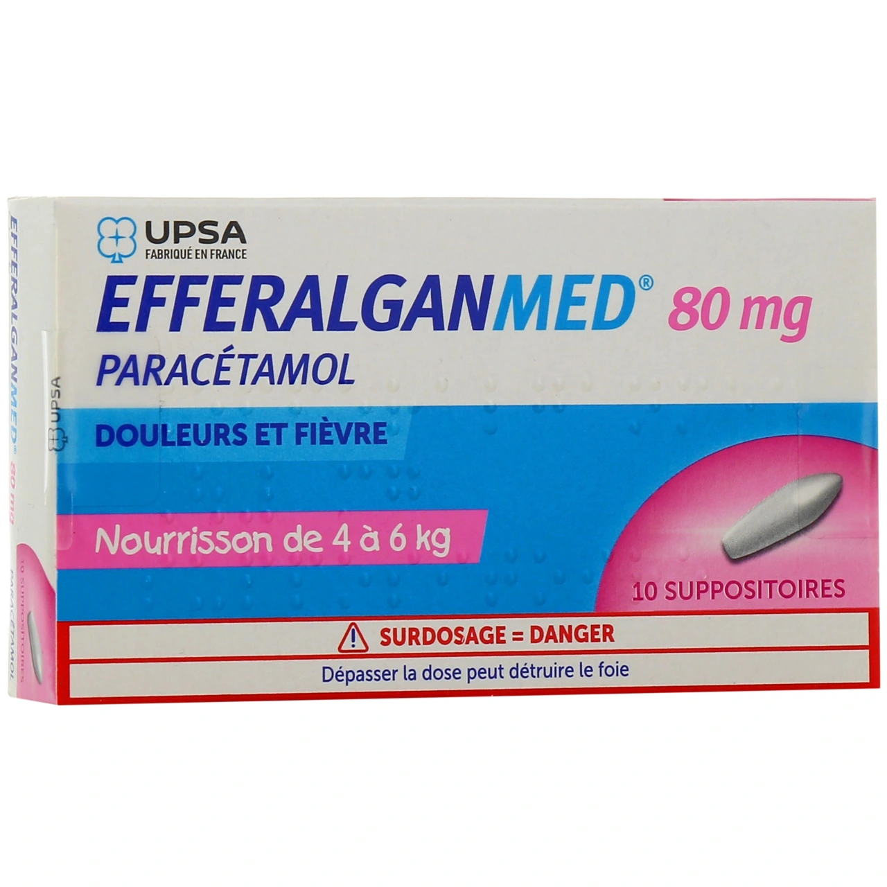 EfferalganMed 80 mg - Vue 4