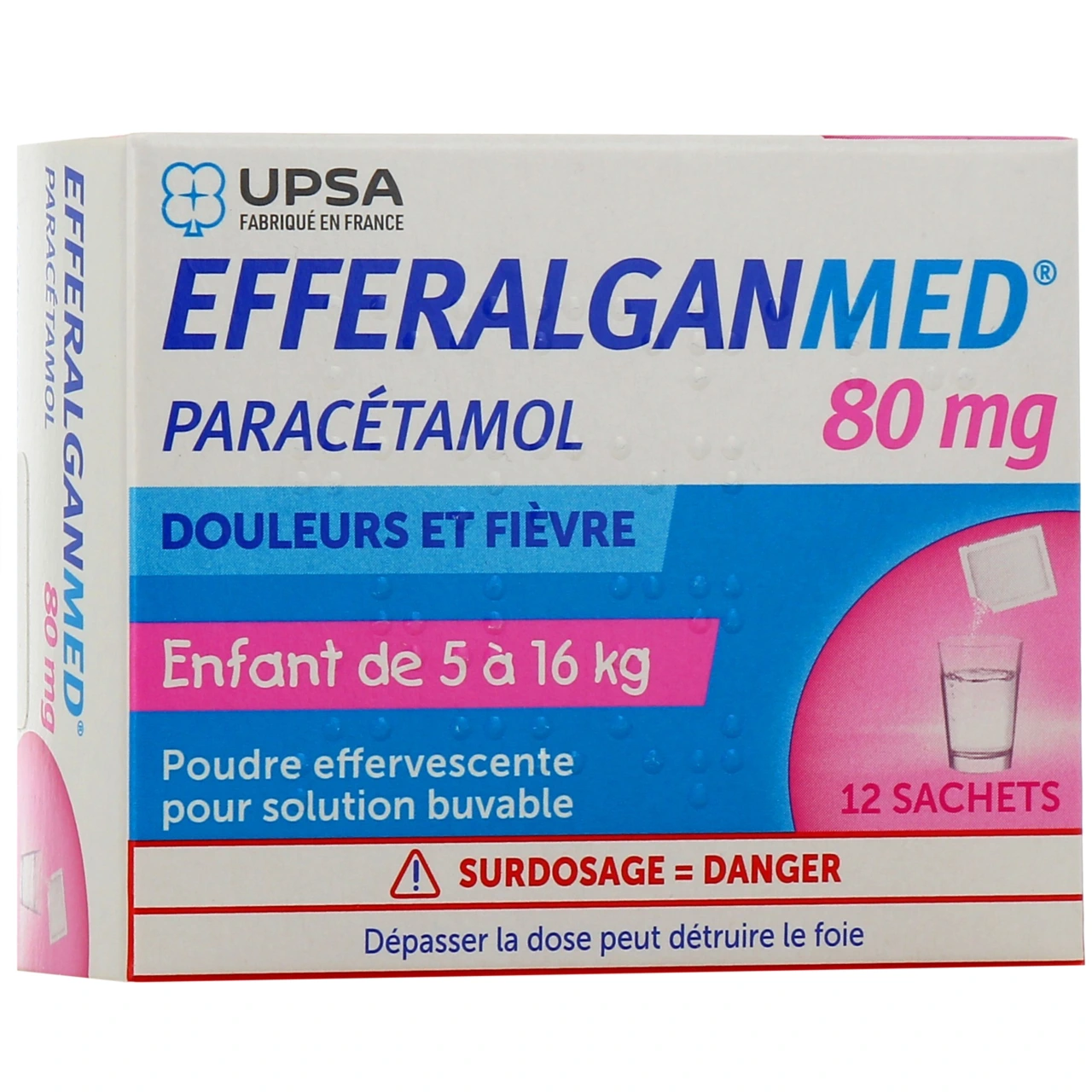 EfferalganMed 80 mg - Efferalgan
