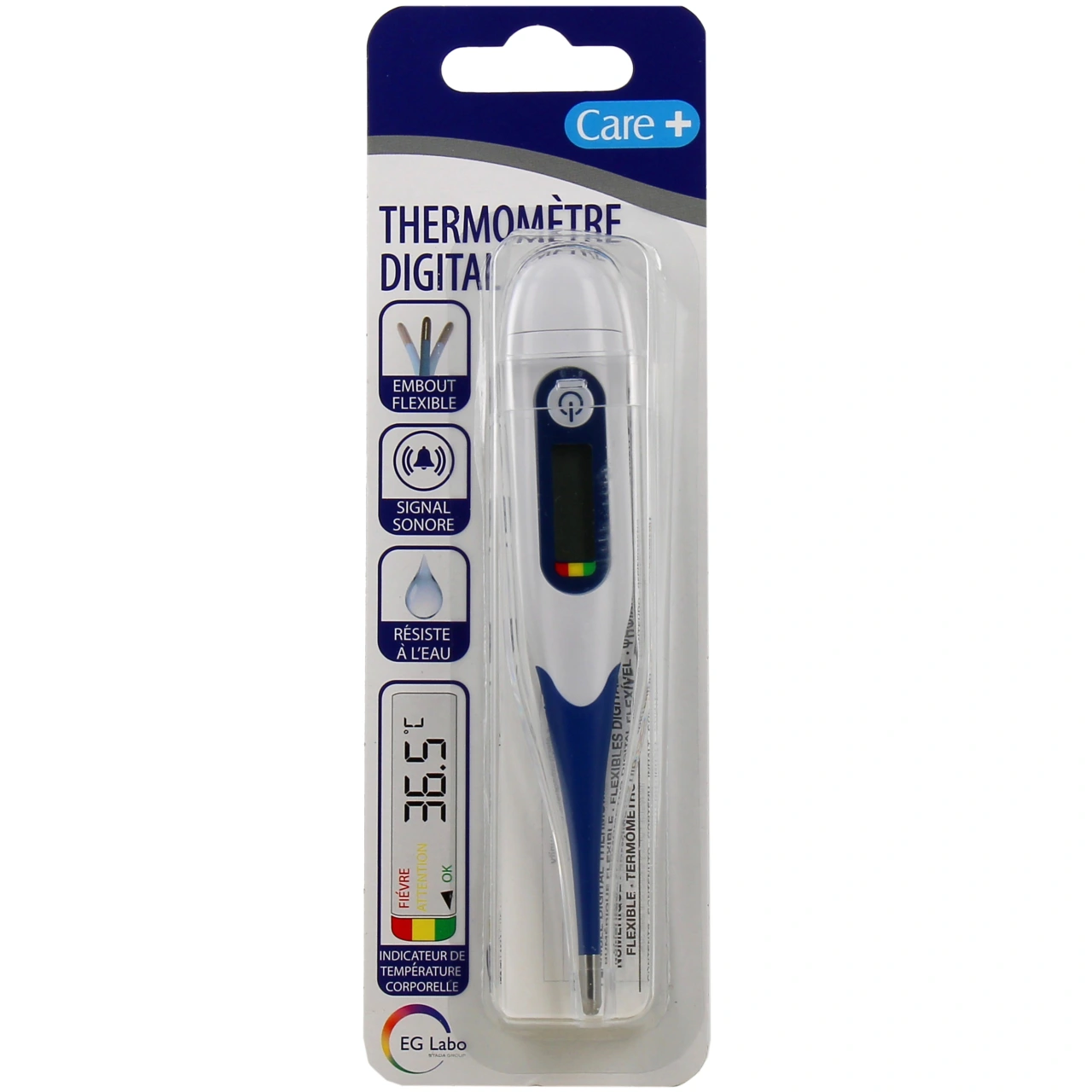 EG Labo Care+ Thermomètre Digital - EG Labo