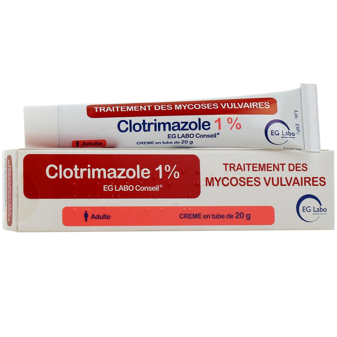 Clotrimazole 1% Crème - EG Labo