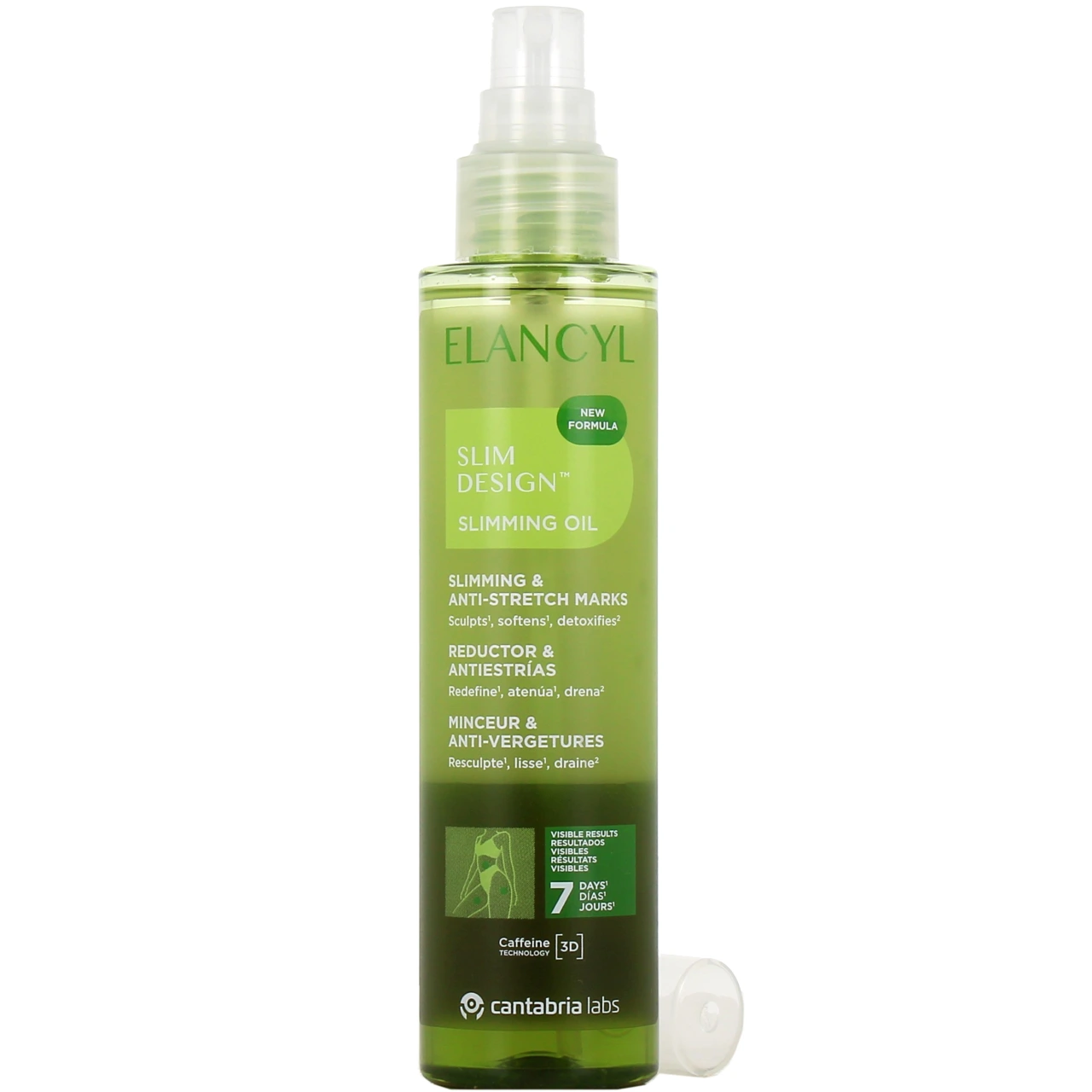 Elancyl Slim Design Huile Minceur Cellulite & Vergetures - Elancyl
