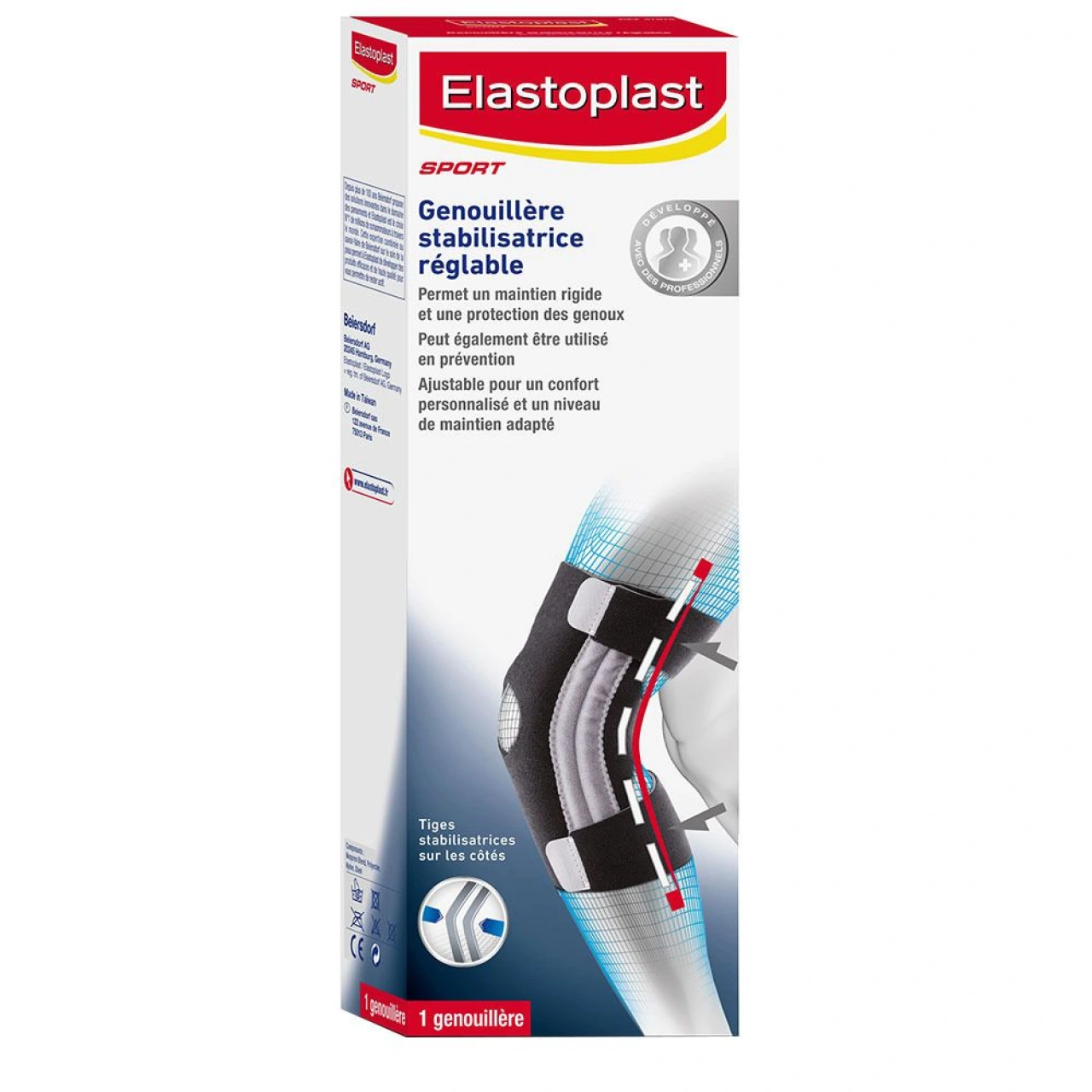 Elastoplast Genouillère Stabilisatrice Réglable - Elastoplast