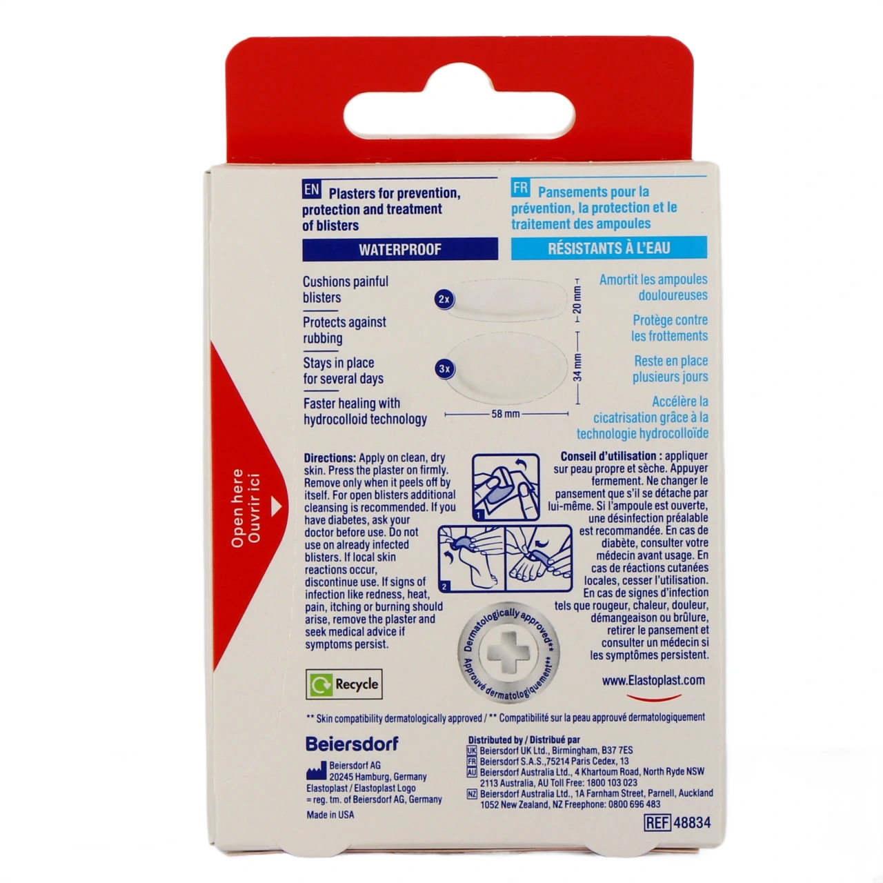 Elastoplast Pansements Ampoule Mix - Vue 3