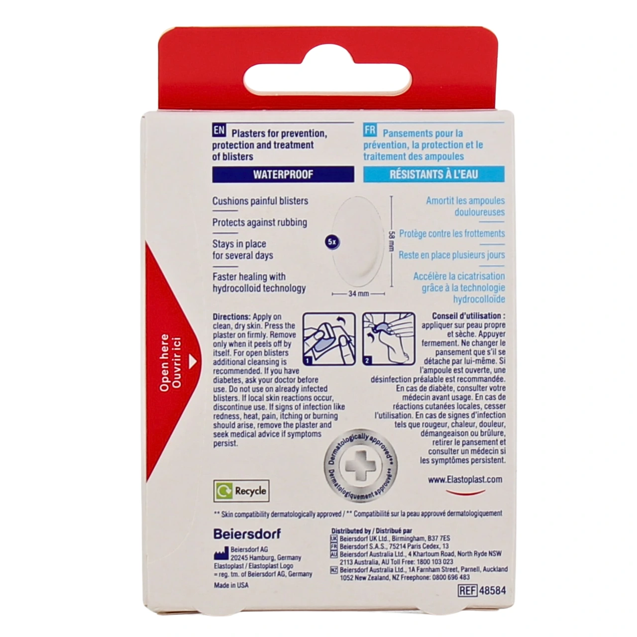 Elastoplast Pansements Ampoules Grande Taille - Vue 2