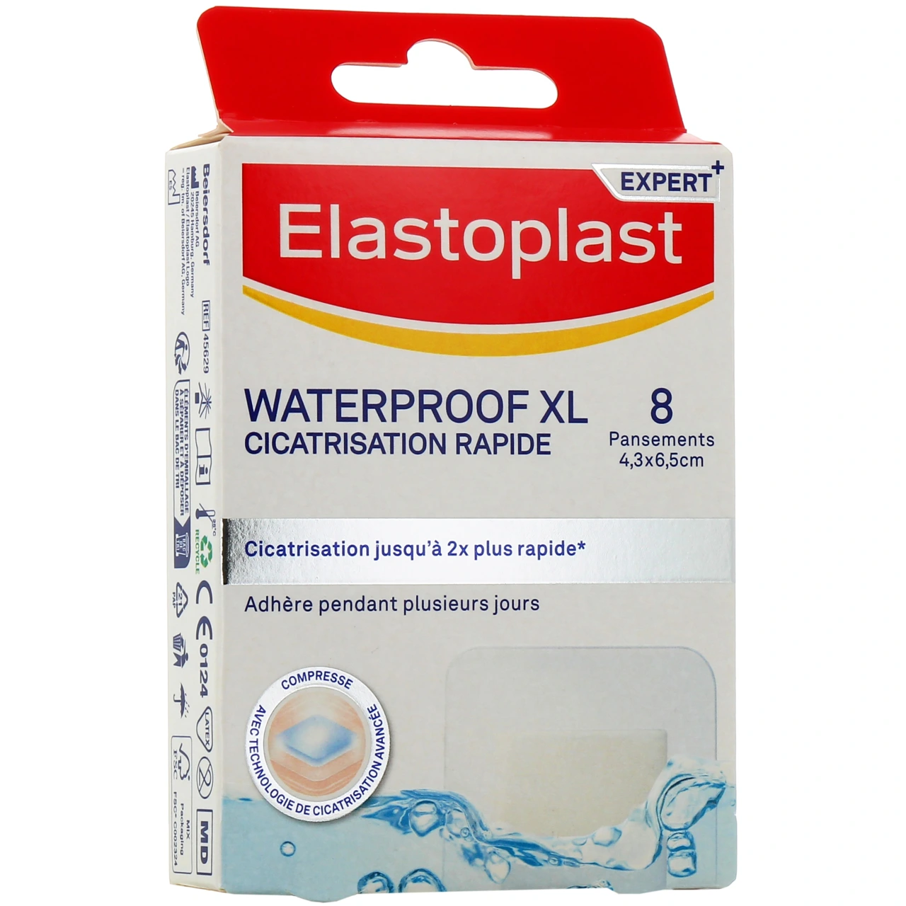 Elastoplast Pansements Waterproof Cicatrisation Rapide - Elastoplast