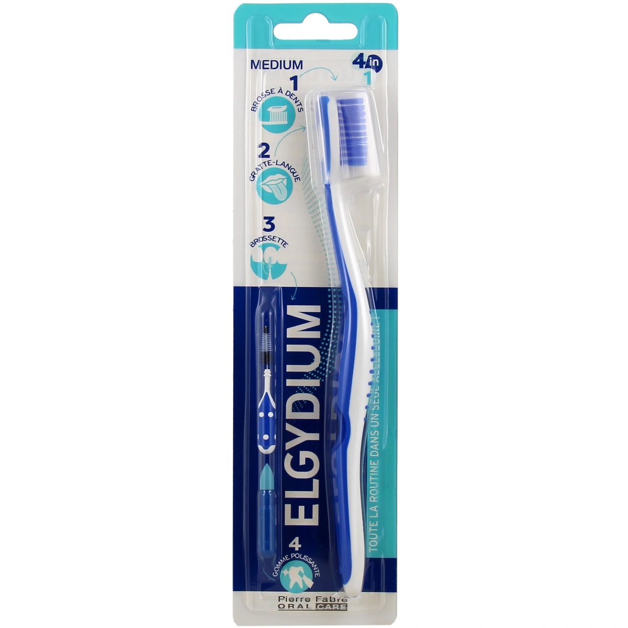 Elgydium Brosse à dents 4 en 1 - Vue 4
