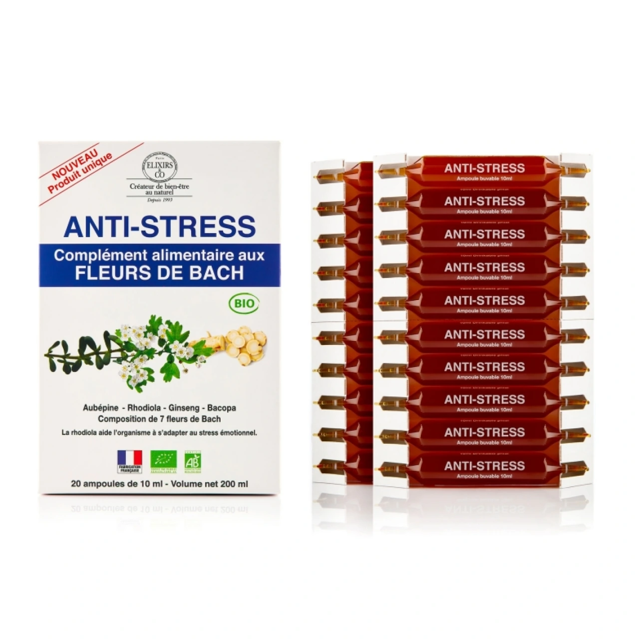 Elixirs & Co Ampoules Anti-Stress - Vue 3