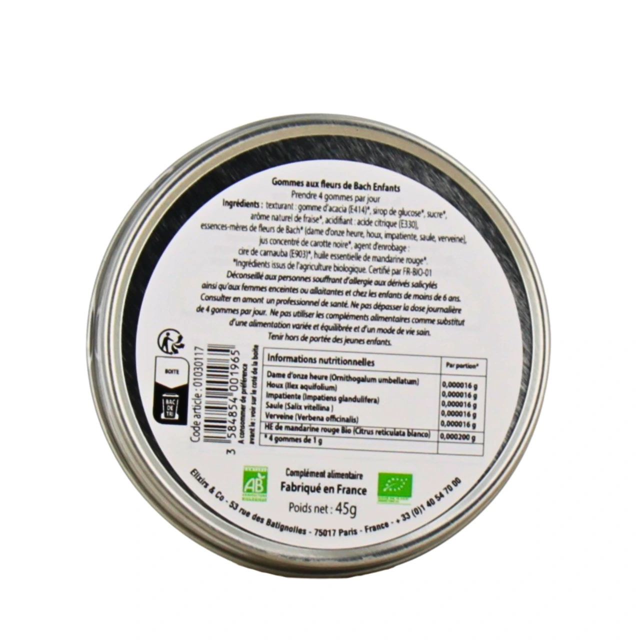 Elixirs & Co Pastilles Enfant Calme - Vue 4