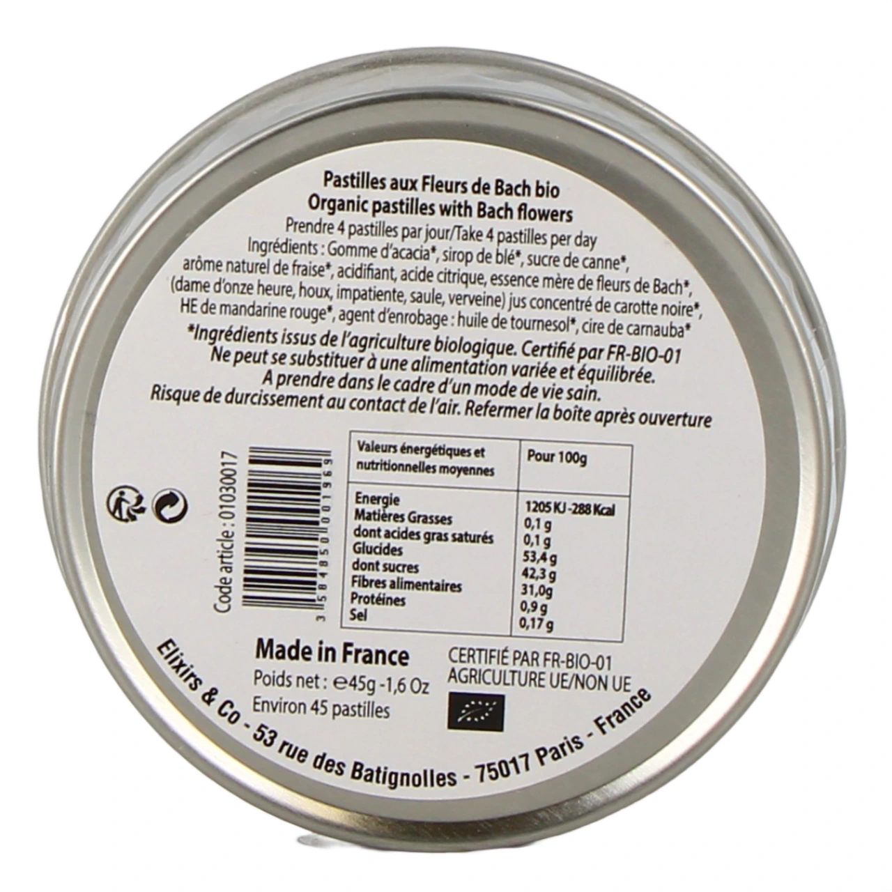 Elixirs & Co Pastilles Enfant Calme - Vue 2