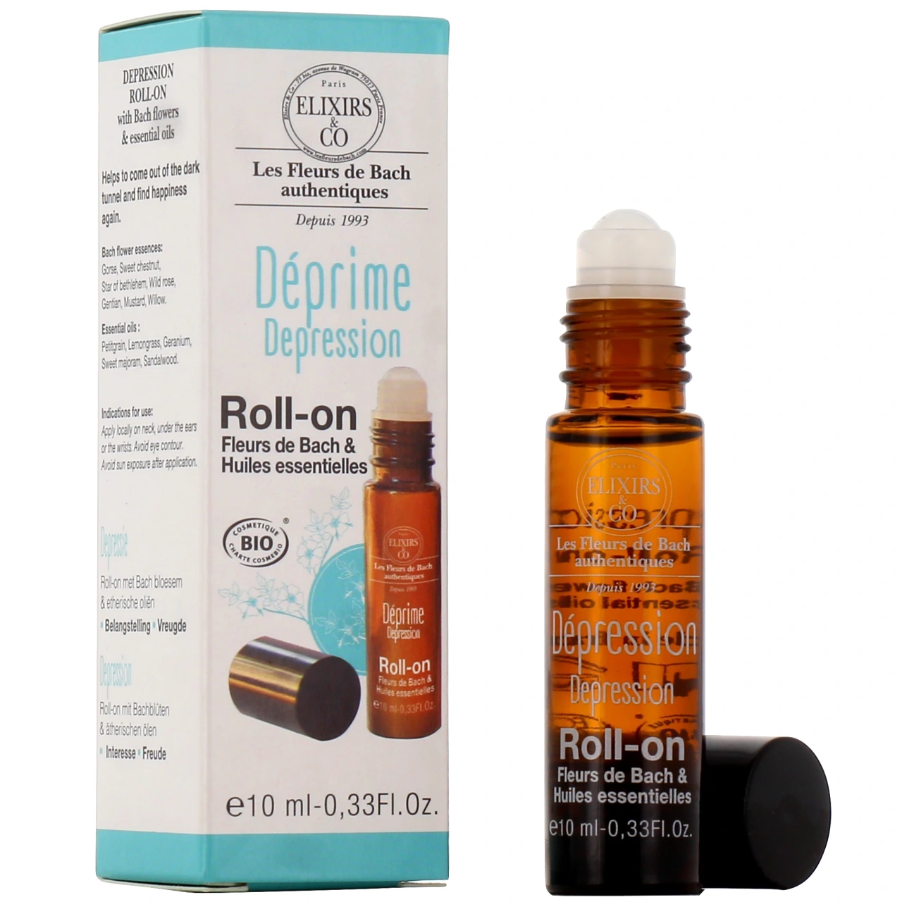 Elixirs & Co Roll-On Déprime - Elixirs And Co