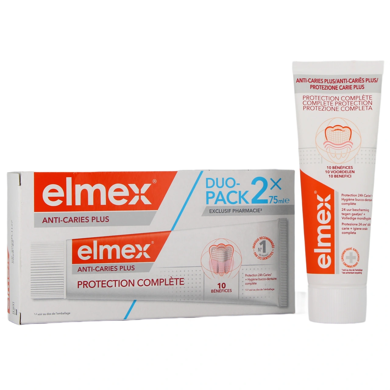 Elmex Anti-Caries Plus Dentifrice Soin Complet - Elmex